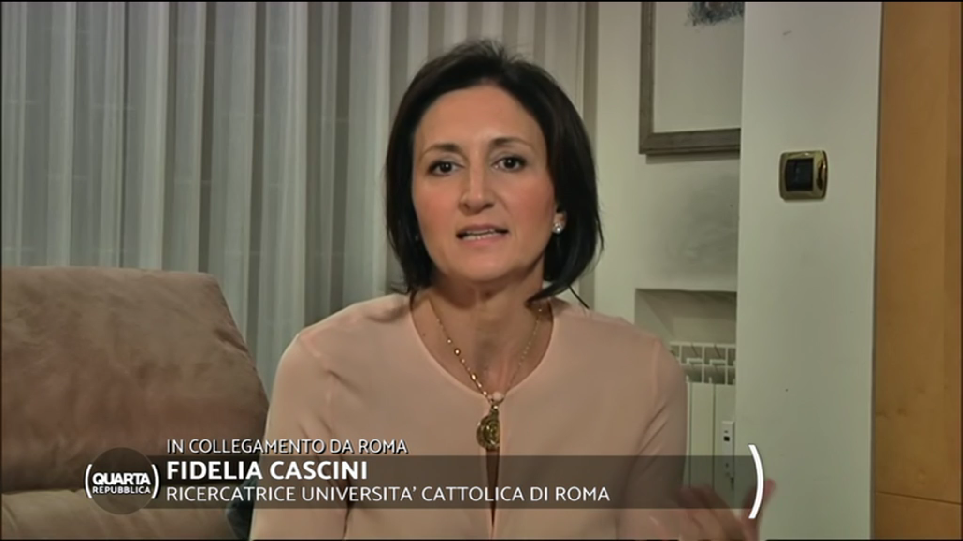 Fidelia Cascini Quarta Repubblica 13.09.21